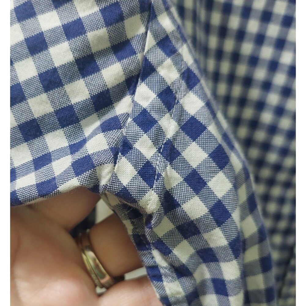 Polo Ralph Lauren Men's Purple Gingham Long-Sleeve Button-Up Shirt Medium - Picture 8 of 9